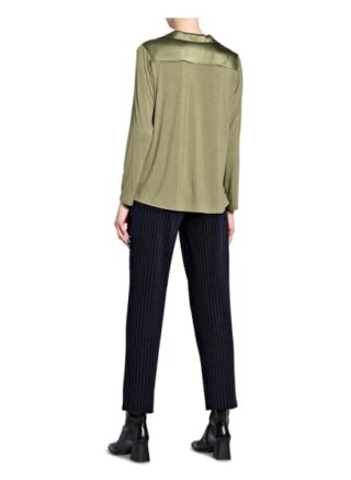 Marc O'polo Blusenshirt Im Materialmix gruen