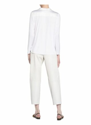 Marc O'polo Blusenshirt Im Materialmix weiss