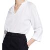 Marc O'polo Blusenshirt Mit 3/4-Arm weiss