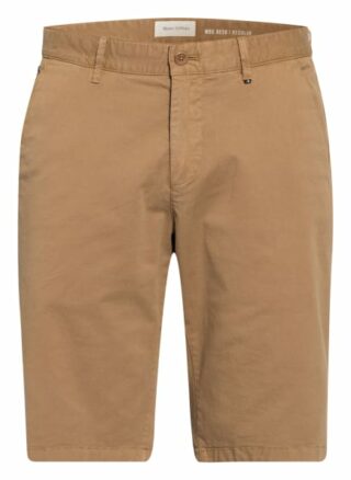 Marc O'polo Chino-Shorts Regular Fit braun