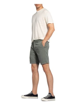 Marc O'Polo Slim Chino-Shorts Herren, Grün