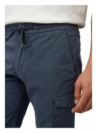 Marc O'Polo Cargohose Herren, Blau