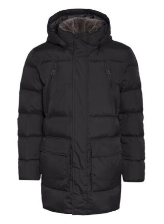 Marc O'polo Daunenjacke Mit Kunstfellbesatz schwarz