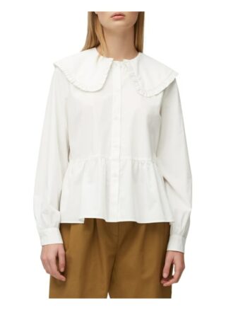 Marc O'Polo DENIM Bluse Damen, Weiß