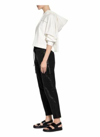 Marc O'polo Denim Cropped-Hoodie weiss