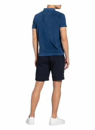 Marc O'polo Frottee-Poloshirt blau