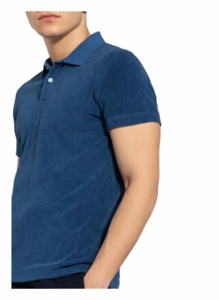 Marc O'polo Frottee-Poloshirt blau