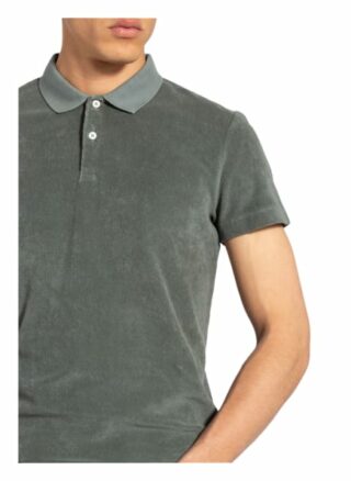 Marc O'polo Frottee-Poloshirt gruen