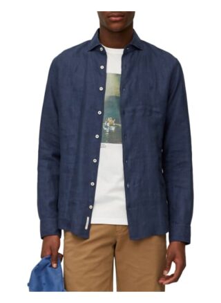 Marc O'polo Hemd Shaped Fit blau