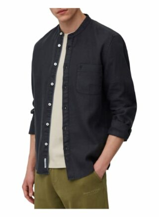 Marc O'polo Hemd Shaped Fit schwarz