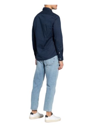 Marc O'polo Hemd Slim Fit blau