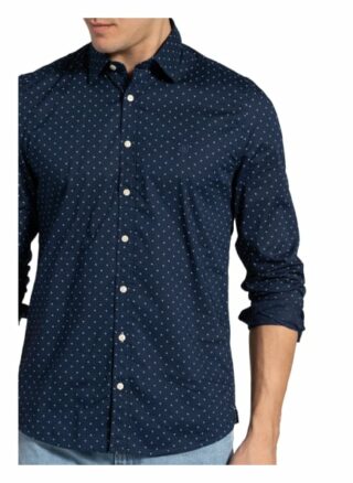 Marc O'polo Hemd Slim Fit blau