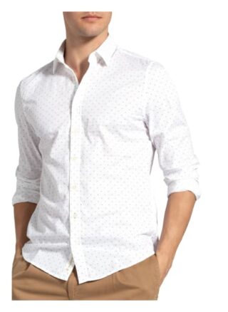 Marc O'polo Hemd Slim Fit weiss