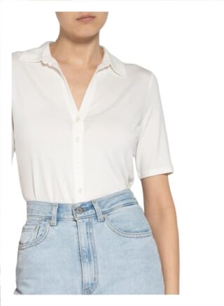 Marc O'polo Hemdbluse Aus Jersey weiss