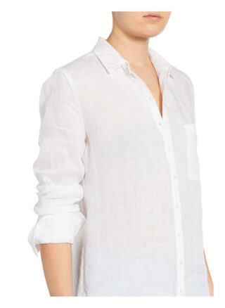 Marc O'polo Hemdbluse Aus Leinen weiss