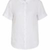 Marc O'Polo Hemdbluse Damen, Weiß