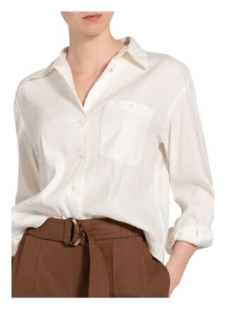 Marc O'polo Hemdbluse Mit Leinen weiss