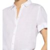 Marc O'Polo Hemdbluse Damen, Weiß