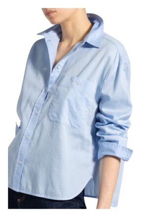 Marc O'Polo Hemdbluse Damen, Blau