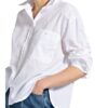 Marc O'Polo Hemdbluse Damen, Weiß