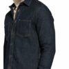 Marc O'Polo Jeans-Overshirt Herren, Blau