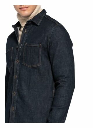 Marc O'Polo Jeans-Overshirt Herren, Blau