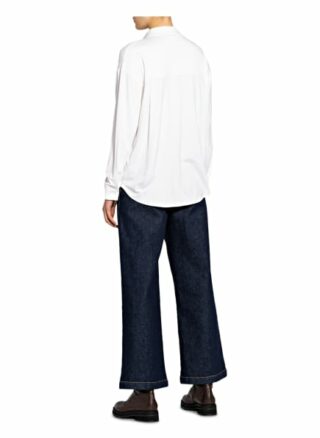 Marc O'polo Jersey-Hemdbluse weiss