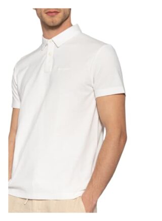 Marc O'Polo Jersey-Poloshirt Herren, Weiß