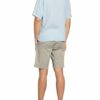 Marc O'polo Kurzarm-Hemd Regular Fit Aus Leinen blau