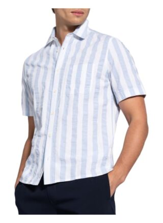 Marc O'polo Kurzarm-Hemd Regular Fit blau