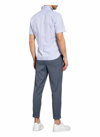 Marc O'polo Kurzarm-Hemd Shaped Fit blau