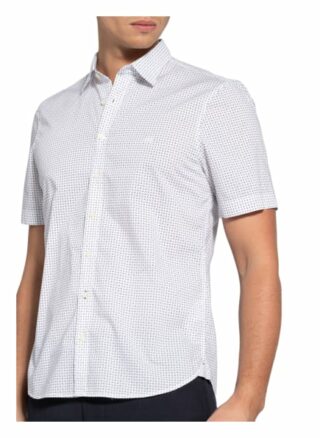 Marc O'polo Kurzarm-Hemd Shaped Fit weiss