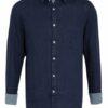 Marc O'Polo Leinenhemd Herren, Blau