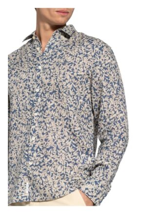 Marc O'polo Leinenhemd Regular Fit blau
