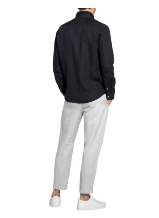 Marc O'polo Leinenhemd Regular Fit schwarz
