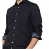 Marc O'polo Leinenhemd Regular Fit schwarz