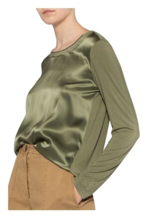 Marc O'polo Longsleeve Im Materialmix gruen