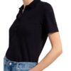 Marc O'polo Piqué-Poloshirt Im Materialmix blau