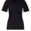 Marc O'polo Piqué-Poloshirt Im Materialmix blau