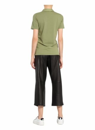 Marc O'polo Piqué-Poloshirt Im Materialmix gruen