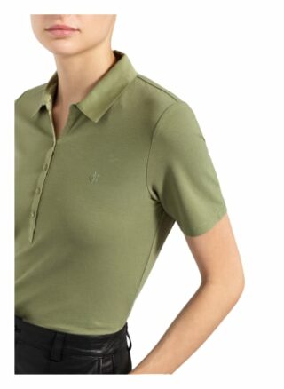 Marc O'polo Piqué-Poloshirt Im Materialmix gruen