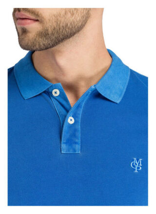 Marc O'Polo Pique-Poloshirt Herren, Blau