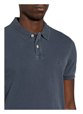 Marc O'Polo Pique-Poloshirt Herren, Blau