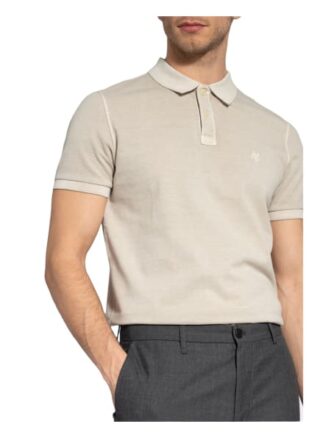 Marc O'Polo Pique-Poloshirt Herren, Grau