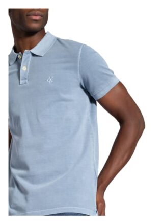 Marc O'Polo Pique-Poloshirt Herren, Blau