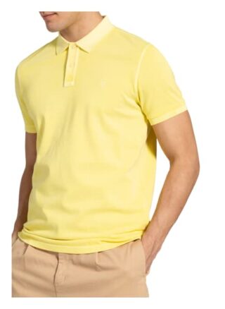 Marc O'Polo Piqué-Poloshirt Herren, Gelb