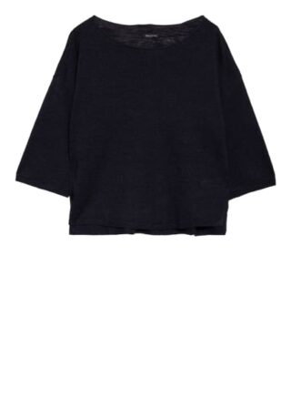 Marc O'polo Pullover Mit Leinen blau