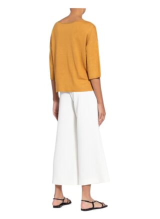 Marc O'polo Pullover Mit Leinen braun