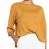 Marc O'polo Pullover Mit Leinen braun