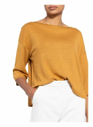 Marc O'polo Pullover Mit Leinen braun